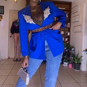 Size 14 Reworked Vintage Blazer